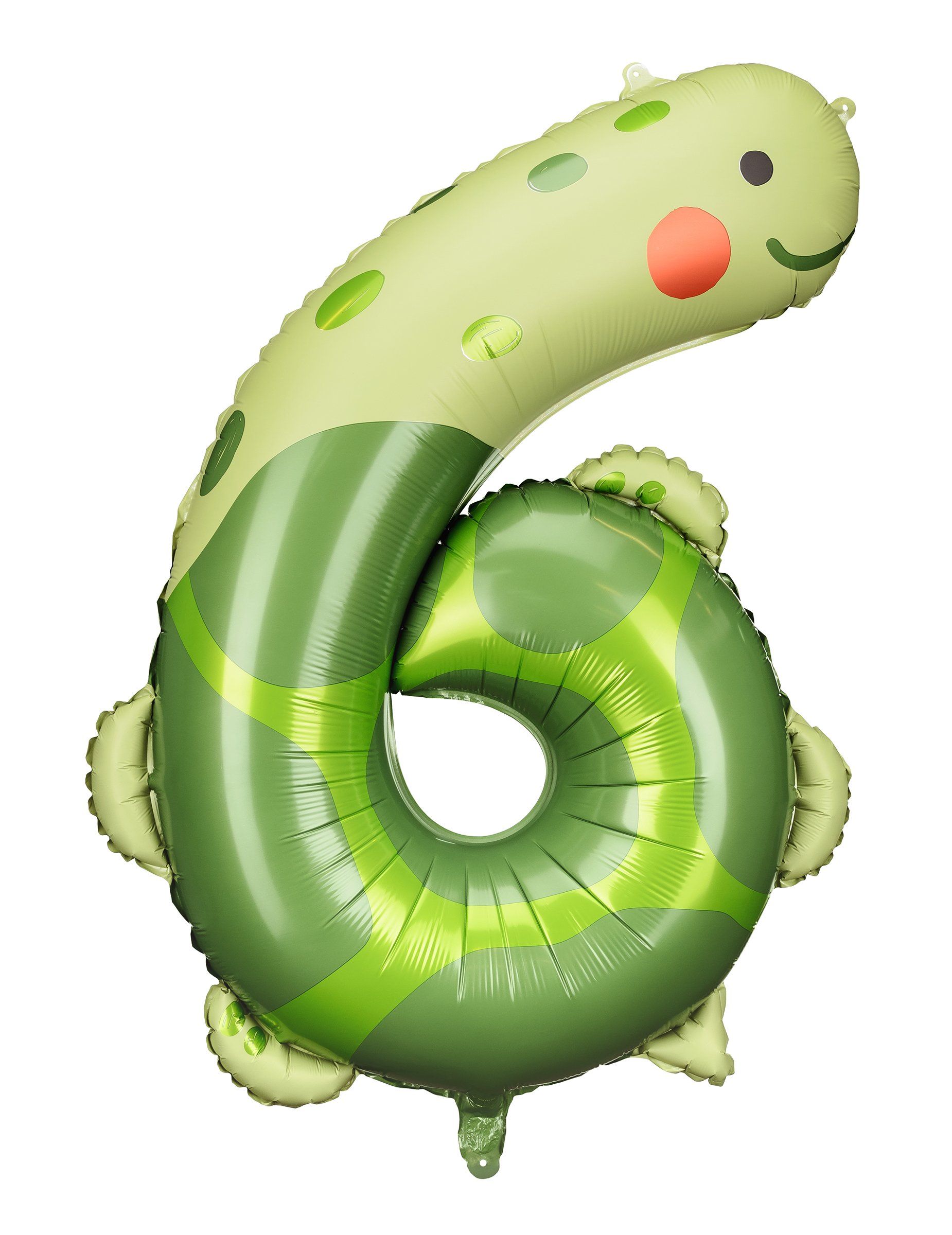 Ziffer 6 Schildkröte Folienballon 75 cm x 96 cm Ziffer 6 Schildkröte Folienballon 75 cm x 96 cm von PARTYDECO