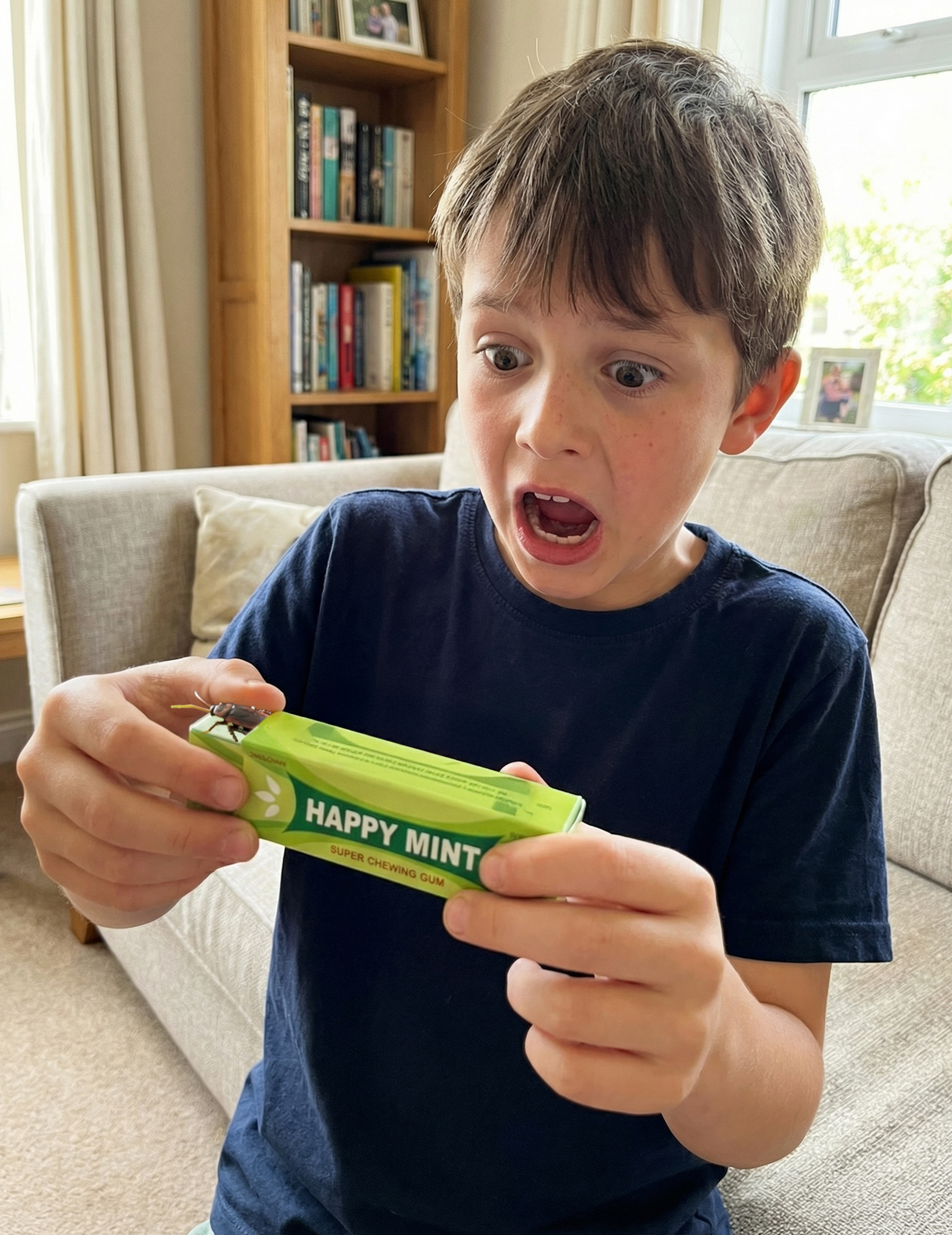 Scherzartikel Kaugummi Insekt für alle – grün Scherzartikel Kaugummi Insekt für alle – grün von PARTYPRO