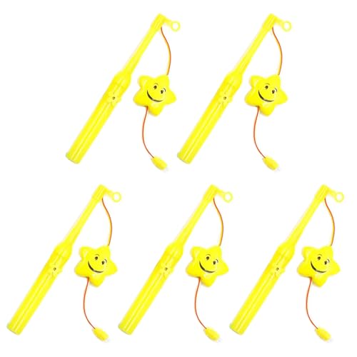 PASHFSA 5PCS Lampe Stick LED Stange Weihnachten Kind Hängen Außen Lichter Party Lampe Stick von PASHFSA