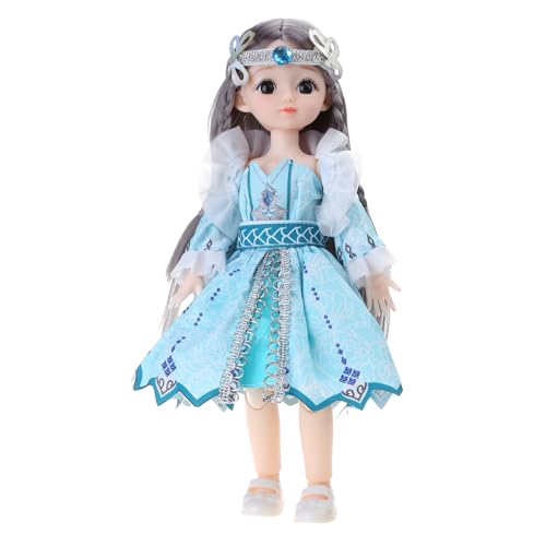 PASHFSA Prinzessin Modell Zartes Kleid Weißes 12 Spielzeug Geburtstagsgeschenk Anziehparty von PASHFSA