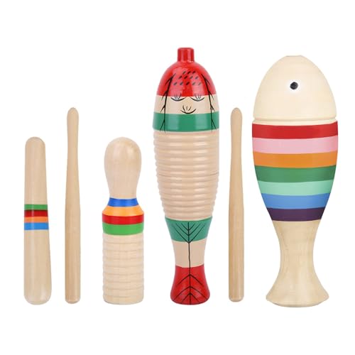 Schlaginstrumente Spielzeug Vorschulpädagogisches Lernset Weihnachtsgeburtstagsgeschenksets von PASHFSA