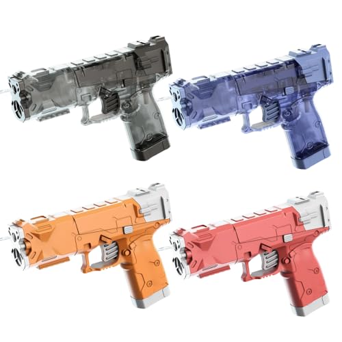 Wasserpistole Spielzeug für Kinder,4 Stück Wasserspritzpistole Klein,Mini Wasserpistolen,Premium Wasserpistolen Set,Wasser Spritzpistole Kunststoff,Wasser Spritzpistole für Sommerpartys im Freien Wasserpistole Spielzeug für Kinder,4 Stück Wasserspritzpistole Klein,Mini Wasserpistolen,Premium Wasserpistolen Set,Wasser Spritzpistole Kunststoff,Wasser Spritzpistole für Sommerpartys im Freien von PASLFC