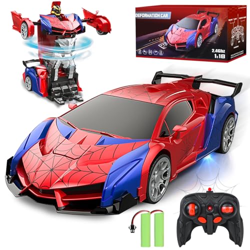 PATEMZON Ferngesteuertes Auto, Spider Spielzeugauto Wiederaufladbaren, 2.4GHZ Ferngesteuertes Car Deformierbar, wasserdichte Rc Auto, Kinderspielzeugauto für Kinder ab 3 Jahre Spielzeug Geschenke PATEMZON Ferngesteuertes Auto, Spider Spielzeugauto Wiederaufladbaren, 2.4GHZ Ferngesteuertes Car Deformierbar, wasserdichte Rc Auto, Kinderspielzeugauto für Kinder ab 3 Jahre Spielzeug Geschenke von PATEMZON