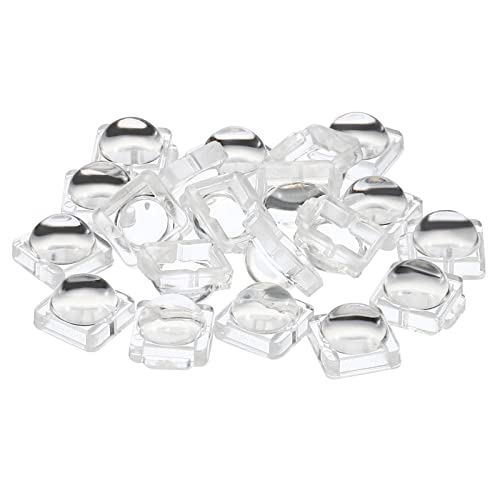 PATIKIL LED Konvexe Linse 20 Pack 60° Strahlwinkel Acryl LED Optisch Konvexe Verflüssiger Objektiv für 5050 LED Streifen Lampe Perlen von PATIKIL