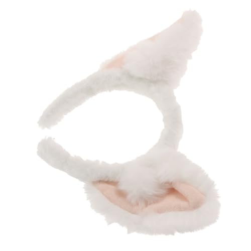 PATKAW Fuchsohren Stirnband Für Mädchen Plüsch Tierohren Haarband Fuchsohren Stirnband Niedliches Stirnband Tierohren Stirnband Cosplay Stirnband Für Party von PATKAW