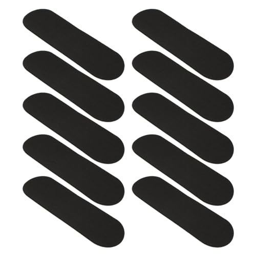 PATKAW Selbstklebende Griffbrettschaum-Griffbänder: 10 Stück Mini-Finger-Skateboards – Anbringen Von Schaumstoff-Klebeaufklebern Rutschfestes Schaumstoff-Griffband Für Griffbretter von PATKAW