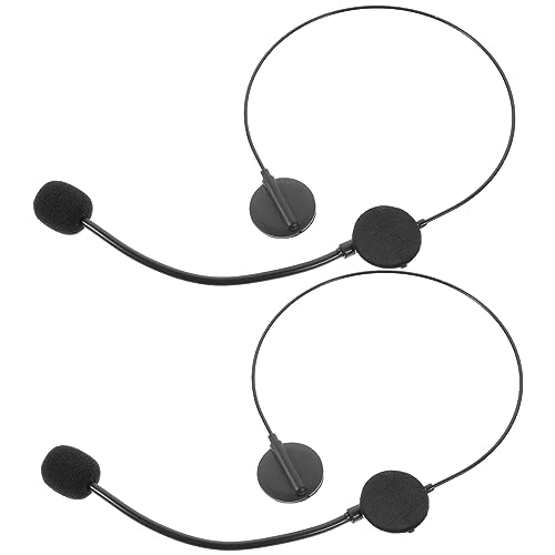 PATKAW Star-Kostüm-Zubehör-Headset Kinder-Sänger-Stern-Mikrofon-Requisite Kinder-Rollenspielzeug Falsches Sänger-Mikrofon Und Kopfhörer-Kostüm-Accessoire-Requisite von PATKAW