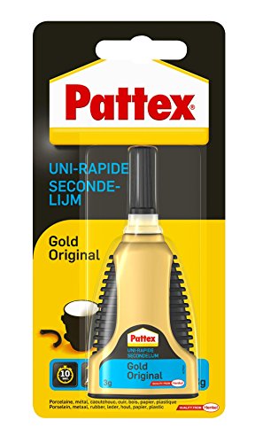 Pattex - Goldener Sekundenkleber, 3 g. von PATTEX