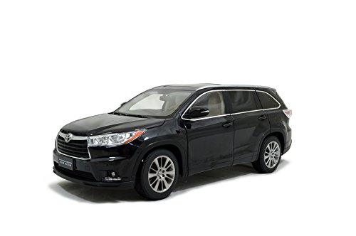 Toyota Highlander 2015 Modell Auto 1:18 Schwarz Paudi von PAUDI MODEL