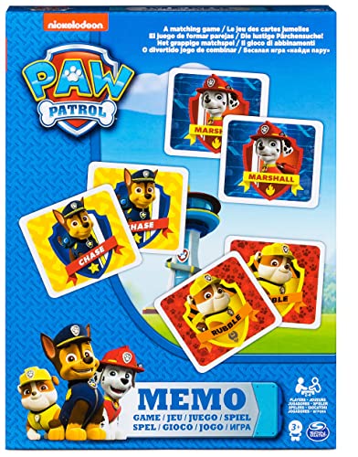 Memoriespiel von Board Games – 6033301 – Memo Paw Patrol (Französische Version) von PAW PATROL