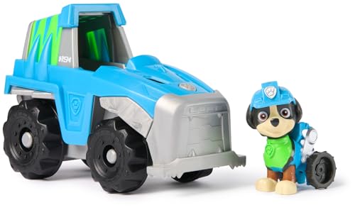 PAW PATROL, Dinosaurier-Rettungsfahrzeug mit Rex Spielfigur (Sustainable Basic Vehicle/Basis Fahrzeug), Spielzeug für Kinder ab 3 Jahren von PAW PATROL