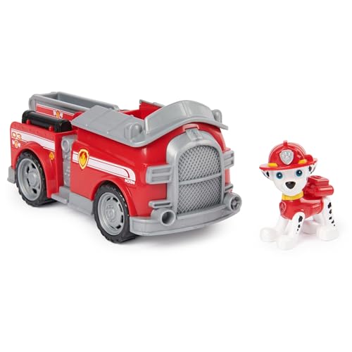 PAW PATROL, Feuerwehr-Auto mit Marshall-Figur (Sustainable Basic Vehicle/Basis Fahrzeug), Spielzeug für Kinder ab 3 Jahren von PAW PATROL