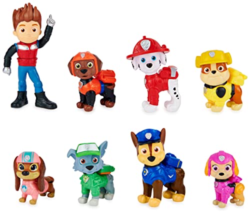 PAW PATROL, Liberty Joins The Team, Geschenkset mit 8 Figuren zum Film mit exklusiver Sammelfigur (nur bei Target), Spielzeug für Kinder von PAW PATROL