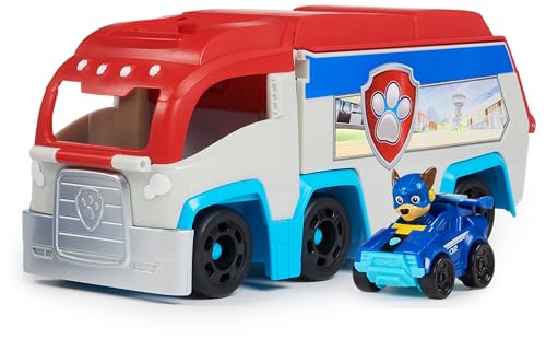 PAW PATROL, Mighty Movie Pup Squad Patroller Teamfahrzeug mit Chase-Spielzeugauto, Spielzeug geeignet für Kinder ab 3 Jahren von PAW PATROL