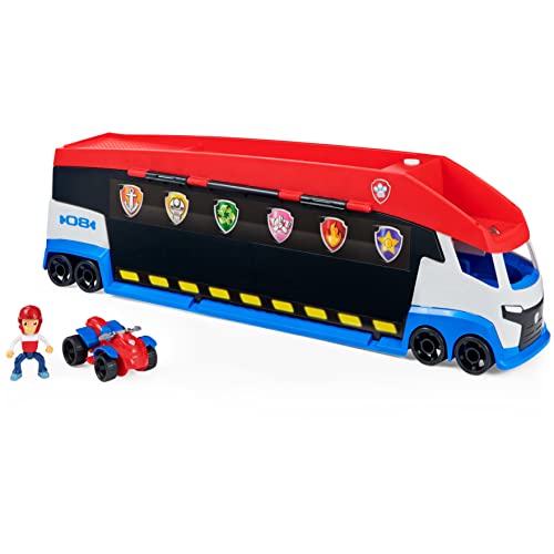 PAW PATROL, 10. Jubiläum, Teamfahrzeug Paw Patroller im aktualisierten Design, inkl. Ryder Figur und 1 Basis Fahrzeug, ab 3 Jahren von PAW PATROL