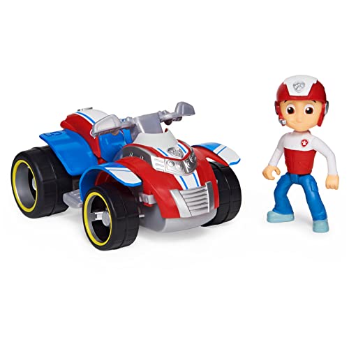 PAW PATROL, Quad-Fahrzeug mit Ryder-Figur (Basic Vehicle/Basis Fahrzeug), Spielzeugauto, ab 3 Jahren von PAW PATROL