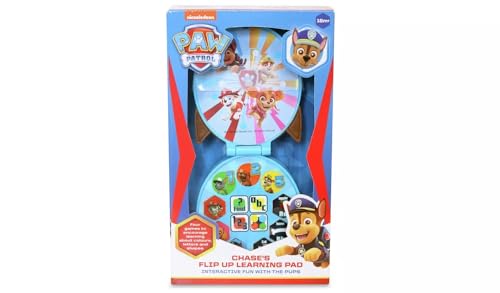 PAW PATROL - Chase's aufklappbares Lernblock-Spielzeug für Kinder – hilft bei der Entwicklung von Farben, Buchstaben und Formen – mit 4 lustigen interaktiven Aktivitäten, ab 18 Monaten PAW PATROL - Chase's aufklappbares Lernblock-Spielzeug für Kinder – hilft bei der Entwicklung von Farben, Buchstaben und Formen – mit 4 lustigen interaktiven Aktivitäten, ab 18 Monaten von PAW PATROL