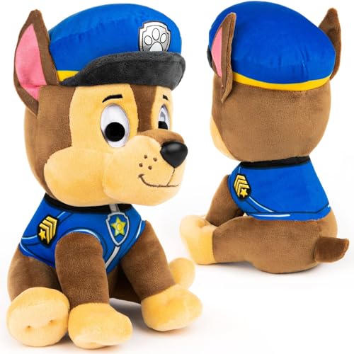 PAW PATROL – Plüschfigur 40 cm – Chase, Polizeiwelpe – Waschbar an der Oberfläche – Paw Patrol Spielzeug für Babys ab 12 Monaten PAW PATROL – Plüschfigur 40 cm – Chase, Polizeiwelpe – Waschbar an der Oberfläche – Paw Patrol Spielzeug für Babys ab 12 Monaten von PAW PATROL