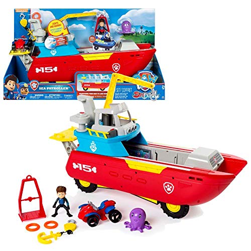 PAW PATROL Sea Patroller Transforming | Fahrzeug Set mit Licht & Sound von PAW PATROL