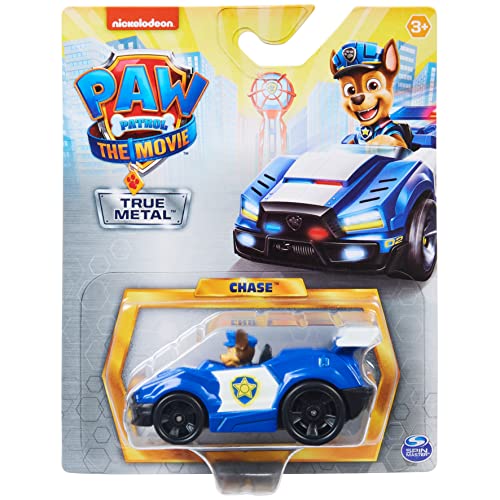 PAW PATROL True Metal 1:55 Metall-Fahrzeuge zum Kinoflm, Sortiert, Verschiedene Charaktere zum Sammeln, ab 3 Jahren von PAW PATROL