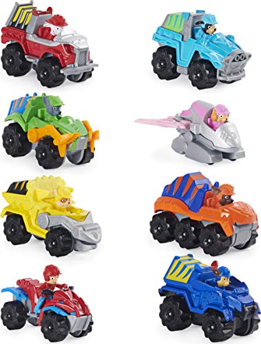 Paw Patrol, True Metal Dino Rescue Geschenk 8 Stück Sammlerstück Druckguss Fahrzeuge 1:55 Maßstab Target Exclusive von PAW PATROL