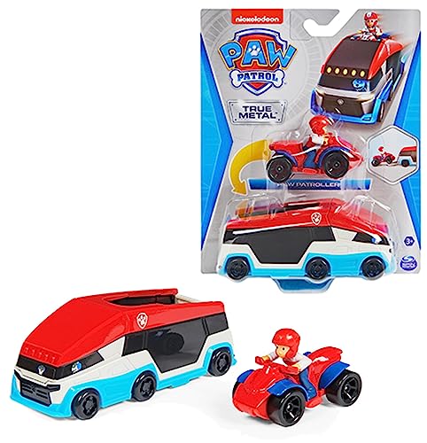 PAW PATROL True Metal Team Fahrzeuge 2er Set mit Paw Patroller und Ryder im Quad, Maßstab 1:55, Spielzeug für Kinder ab 3 Jahren PAW PATROL True Metal Team Fahrzeuge 2er Set mit Paw Patroller und Ryder im Quad, Maßstab 1:55, Spielzeug für Kinder ab 3 Jahren von PAW PATROL