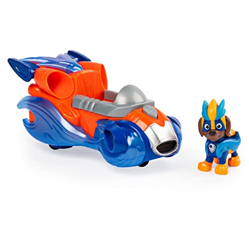 PAW PATROL Zumas Mighty Pups Charged Up Themed Basis Fahrzeug mit Figur, Bunt von PAW PATROL