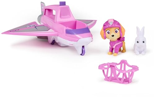 PAW Patrol Air Rescue - Basis Fahrzeug, Rettungsflugzeug mit Funktion und Hundefigur, Spielzeug für Kinder ab 3 Jahren von PAW PATROL