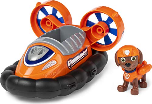 PAW Patrol 6054436 Luftkissenboot Fahrzeug mit Zuma Figur (Basic Vehicle) von PAW PATROL