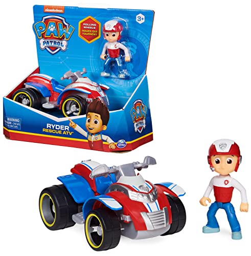 PAW PATROL 6060755 Quad-Fahrzeug mit Ryder-Figur (Basic Vehicle) von PAW PATROL