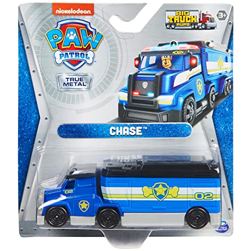 PAW Patrol 6063792 Big Truck Welpen True Metal-gegossene Chase-Sammlerwagen-Skala 1:55 von PAW PATROL