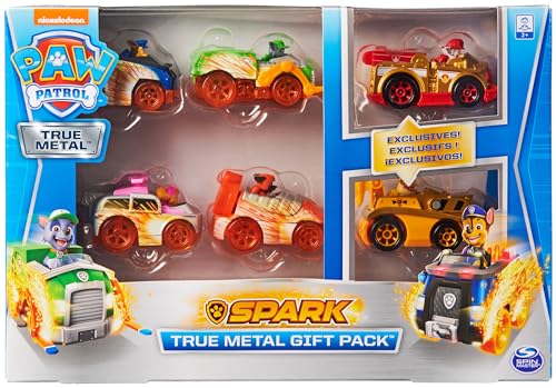 PAW Patrol True Metal Geschenkset mit sechs Metall - Fahrzeugen - Spark Version PAW Patrol True Metal Geschenkset mit sechs Metall - Fahrzeugen - Spark Version von PAW PATROL