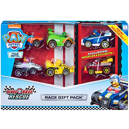 PAW Patrol True Metal Ready Race Rescue-Geschenkset mit 6 Metallfahrzeugen von PAW PATROL