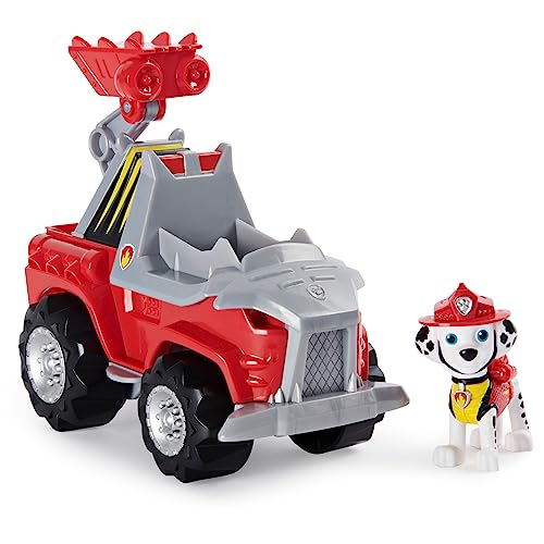 Paw Patrol, Dino Rescue Marshall’s Deluxe Rev Up Vehicle with Mystery Dinosaur Figure von PAW PATROL