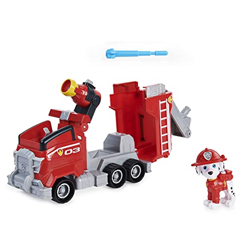 Paw Patrol, Marshall s Deluxe Movie Transforming Fire Truck Toy Car with Collectible Action Figure, Kids Toys for Ages 3 and up Paw Patrol, Marshall s Deluxe Movie Transforming Fire Truck Toy Car with Collectible Action Figure, Kids Toys for Ages 3 and up von PAW PATROL