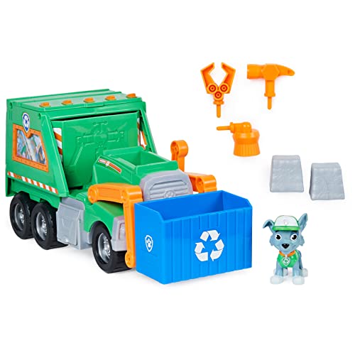 Paw Patrol, Rocky s Reuse It Deluxe Truck with Collectible Figure and 3 Tools, for Kids Aged 3 and up von PAW PATROL