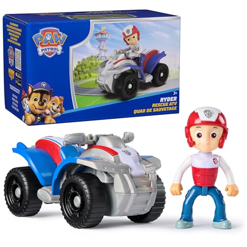 Paw Patrol, Ryder's ATV Spielzeugfahrzeug mit Sammel-Actionfigur, nachhaltig denkendes Kinderspielzeug für Jungen & Mädchen ab 3 Jahren Paw Patrol, Ryder's ATV Spielzeugfahrzeug mit Sammel-Actionfigur, nachhaltig denkendes Kinderspielzeug für Jungen & Mädchen ab 3 Jahren von PAW PATROL