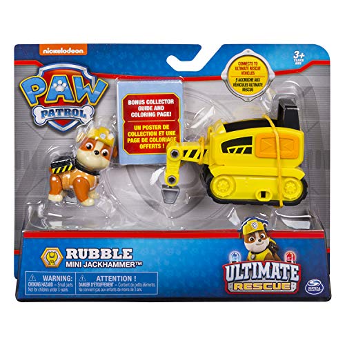 Paw Patrol 20101382-6046668 Ultimate Rubble Rescue Mini Fahrzeuge, Mehrfarbig von PAW PATROL