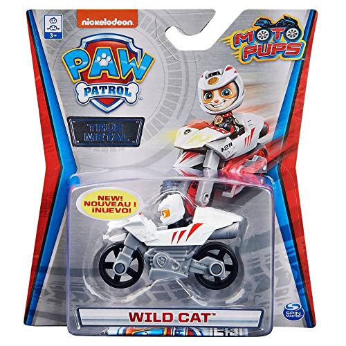 Paw Patrol Moto Pups True Metal Wildcat Druckguss-Fahrzeug von PAW PATROL