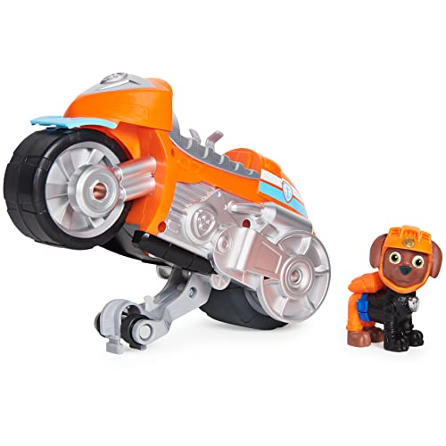 Paw Patrol Moto Pups - Zuma - Rückzugmotor - Wheelie-Funktion - Spielzeugfahrzeug von PAW PATROL