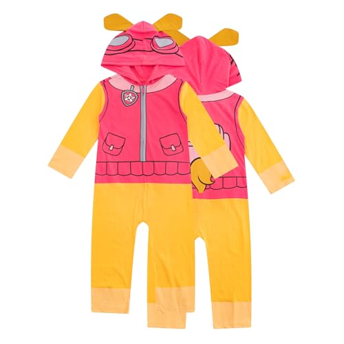 Paw Patrol Nickelodeon Mädchen-Overall mit Kapuze und Ohren für Kleinkinder und große Kinder Paw Patrol Nickelodeon Mädchen-Overall mit Kapuze und Ohren für Kleinkinder und große Kinder von PAW PATROL