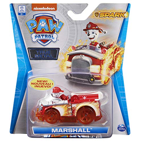 Paw Patrol True Metal Spark Collection Marshall, Maßstab 1:55 von PAW PATROL