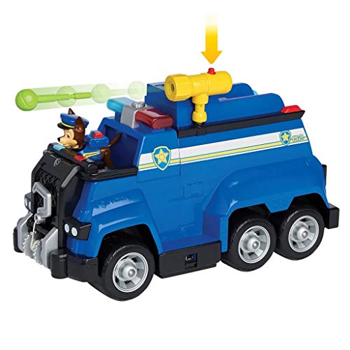 Spin Master 6046716 Paw Patrol Ultimate Police Rescue Cruiser Spielzeugfahrzeug, Blau, LKW, für Kinder ab 3 Jahren von PAW PATROL