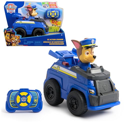 PAW PATROL - Chases ferngesteuertes Polizeiauto mit Lichteffekten, ca. 25 cm, einfache Steuerung über Fernbedienung, Spielzeug für Kinder ab 3 Jahren PAW PATROL - Chases ferngesteuertes Polizeiauto mit Lichteffekten, ca. 25 cm, einfache Steuerung über Fernbedienung, Spielzeug für Kinder ab 3 Jahren von PAW PATROL