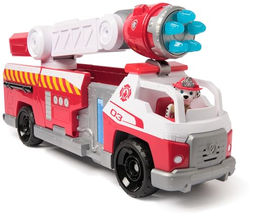 PAW PATROL Fire Rescue - Marshalls Deluxe Feuerwehr-Truck, 50 cm lang, mit Marshall Hundefigur, kleinem Feuerwehrauto, Express-Wassergeschoss-Abwurf und Licht- und Soundeffekten PAW PATROL Fire Rescue - Marshalls Deluxe Feuerwehr-Truck, 50 cm lang, mit Marshall Hundefigur, kleinem Feuerwehrauto, Express-Wassergeschoss-Abwurf und Licht- und Soundeffekten von PAW PATROL