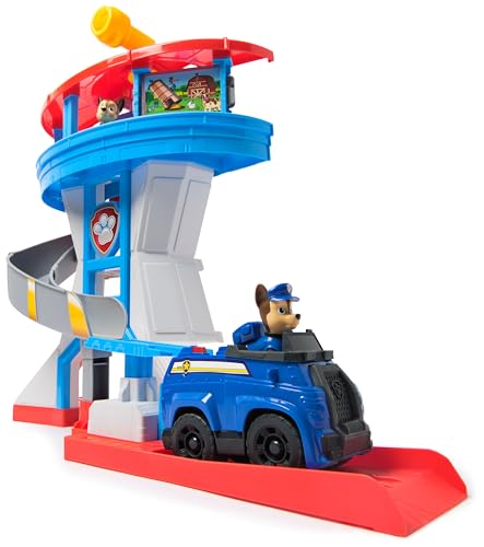 PAW PATROL - Lookout Tower (2025), über 50 cm hoch, Hauptquartier Spielset mit 1 Basis Polizei-Fahrzeug, 2 Chase Figuren und Zubehör, geeignet für Kinder ab 3 Jahren PAW PATROL - Lookout Tower (2025), über 50 cm hoch, Hauptquartier Spielset mit 1 Basis Polizei-Fahrzeug, 2 Chase Figuren und Zubehör, geeignet für Kinder ab 3 Jahren von PAW PATROL