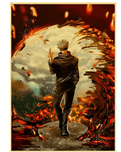 1000 Teile Anime Jujutsu Kaisen Puzzle Erwachsene Dekompressionsspiel Puzzle Studenten Spielzeug für Kinder Weihnachten Geburtstagsgeschenke75*50cm von PAWCA