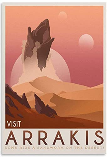 Arrakis Dune Posters Holzpuzzle 1000 Teile Erwachsenenspielzeug Dekompressionsspiel75*50cm von PAWCA