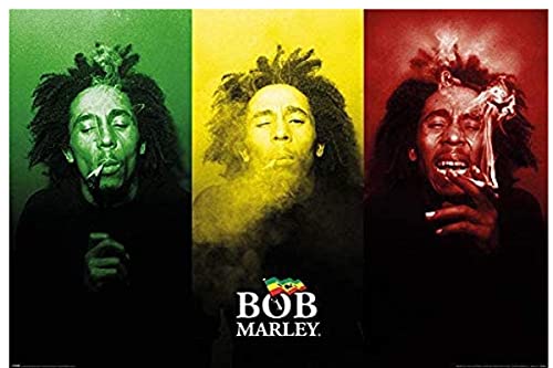 Bob Marley Rock Sänger Poster Holzpuzzle 1000 Teile Spielzeug für Erwachsene Dekompressionsspiel 75 * 50cm von PAWCA