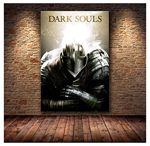 Dark Souls Puzzle, 1000 Teile Holzpuzzle, geeignet für Erwachsene, Kinder, Familien, Stressabbau-Puzzlespiele, 75 x 50 cm von PAWCA